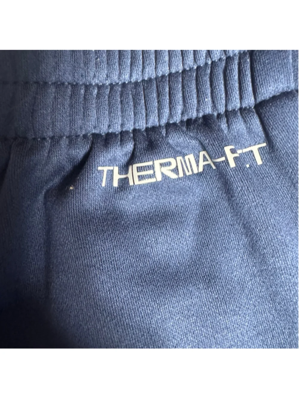 Boys Nike Therma-FIT Sweatpants 5-6YRS Navy Blue White